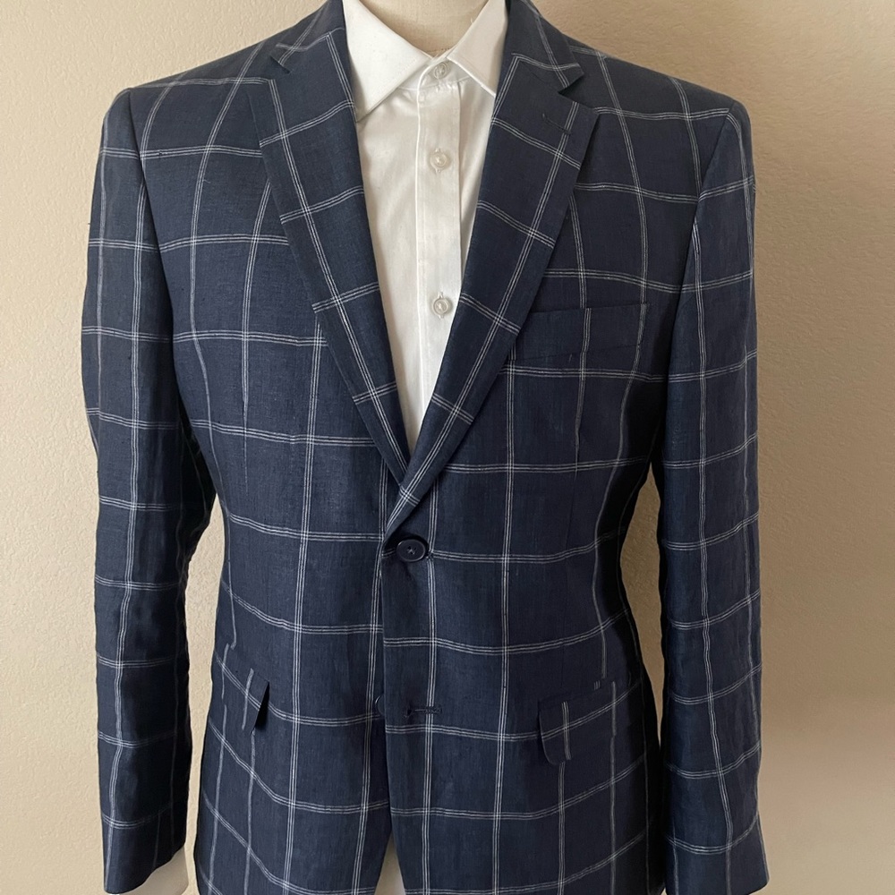 Beautiful Ralph Lauren Linen Blazer 42 - Picture 2 of 5